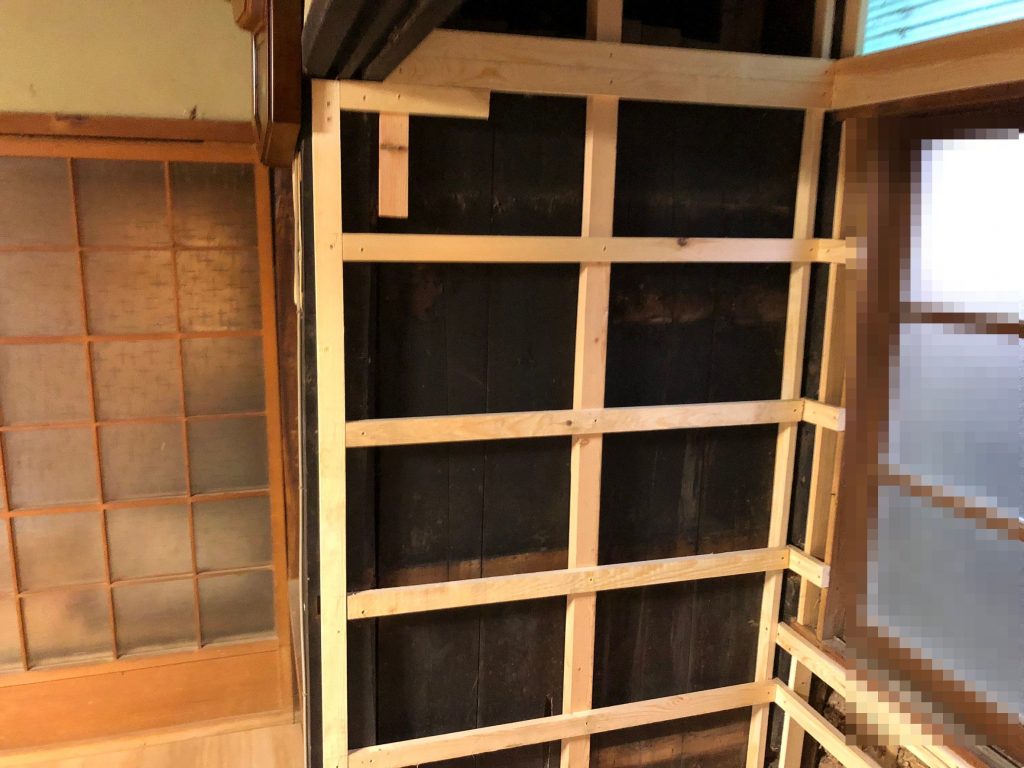 内装リフォーム工事　壁